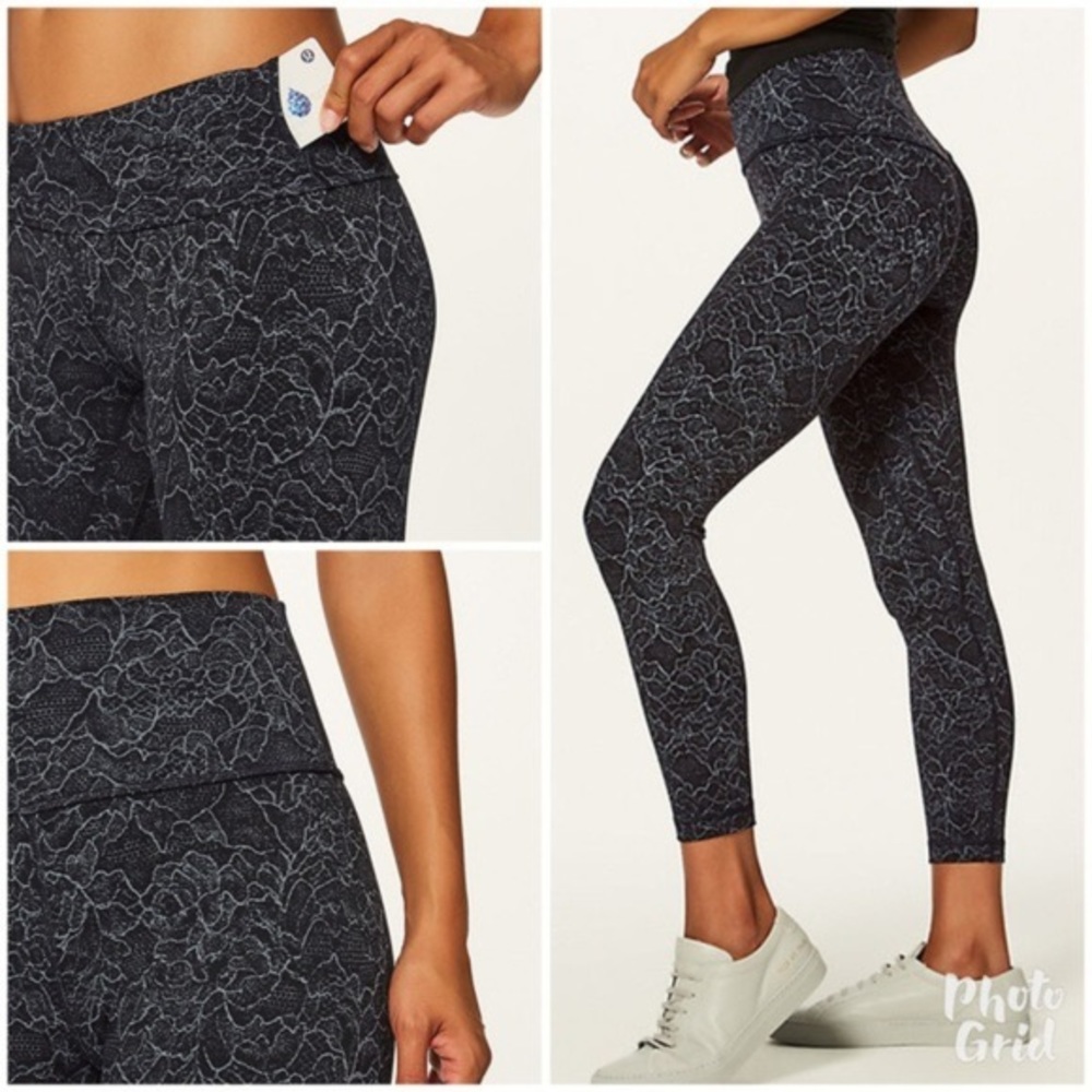 Lululemon Align cropped pattern leggings size 4